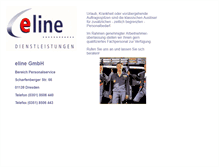 Tablet Screenshot of eline.de